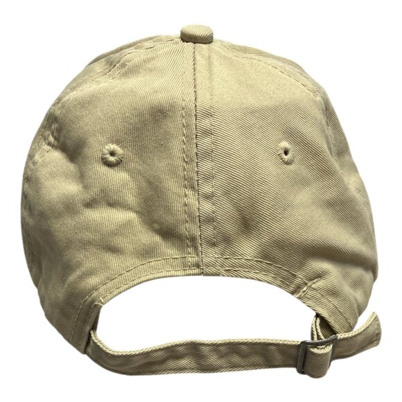 Vintage Y2K West Marine Nautical Crest Hat – Beige Cotton Adjustable Cap – Ship - Picture 4 of 6